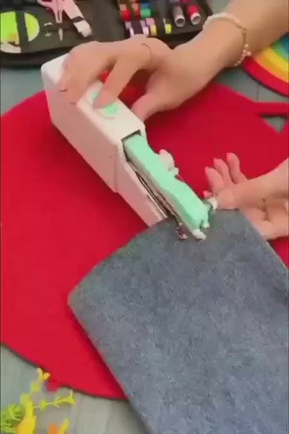 Compact white sewing machine 1_pc for all your diy needs