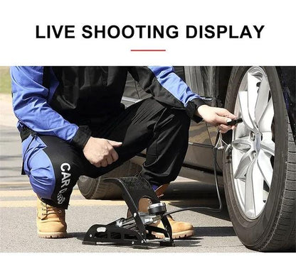 Heavy duty and high quality stainless steel tire pump