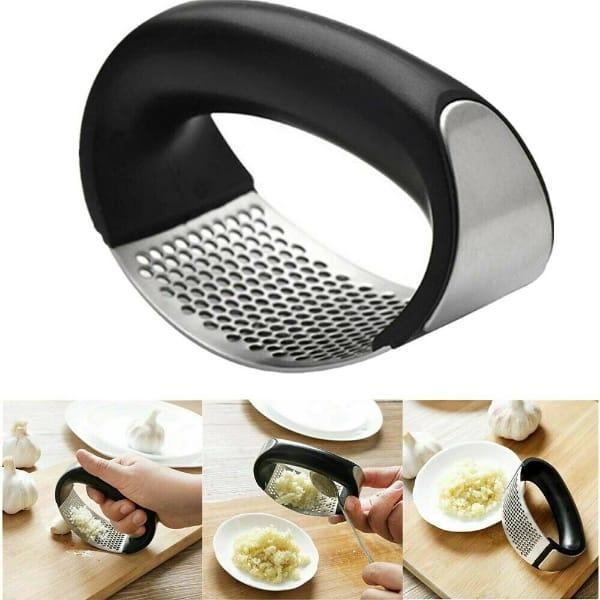 Stainless steel garlic press. 1 Pcs easy to use,ergonomic design for user comfort