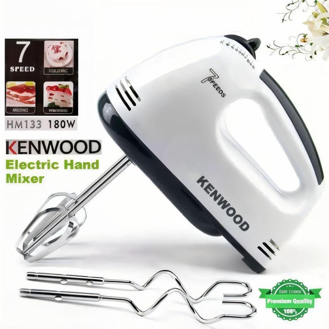 7- speed stainless steel hand mixer for effortless cooking
