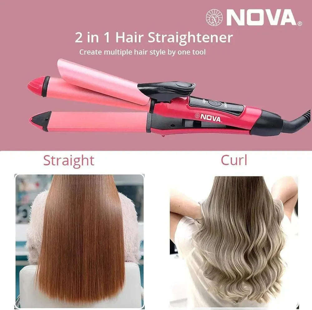 Hair curler and straightener   (smooth salon quality)