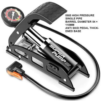 Heavy duty and high quality stainless steel tire pump