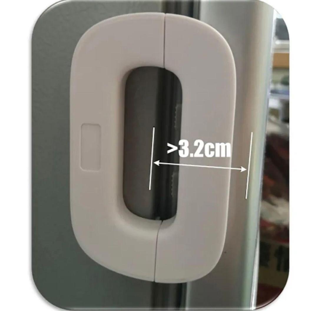 Compact drawer lock_1 pc for enhanced security and easy use