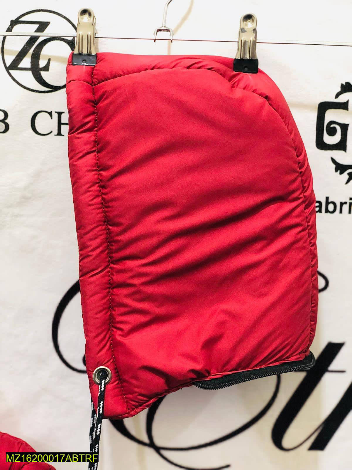 Men's sleeveless parachute jacket