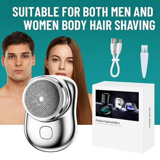Mini portable electric shaver