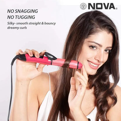 Hair curler and straightener   (smooth salon quality)