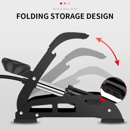 Heavy duty and high quality stainless steel tire pump